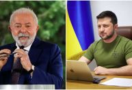 Lula diz a Zelensky que visitará a Ucrânia em momento oportuno