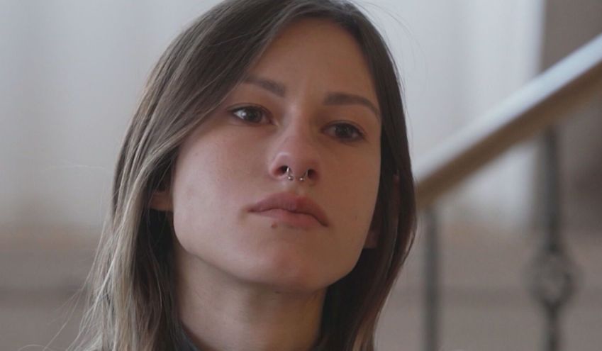 Nastya Shvets, 24 anos, entrevistada no documentário da CNN Internacional “The Will to Win - Ucrânia 1 Ano Depois” / CNN