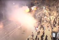 Paris registra confronto em protesto contra reforma da previdência