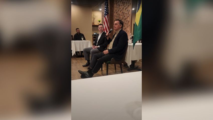 Bolsonaro nos EUA em março de 2023 / Reprodução