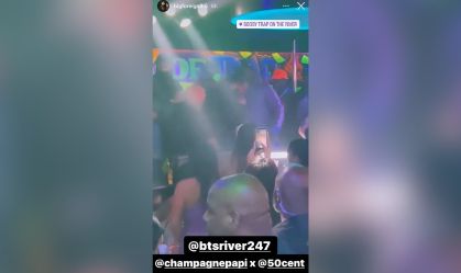 Drake é flagrado em balada de Miami horas antes de cancelar show no Lollapalooza