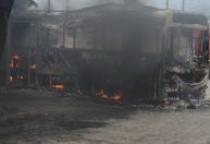 No 3º dia de ataques, RN tem ônibus incendiados e 66 presos pela Força Nacional