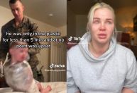 Tiktoker perde a guarda do filho após enrolar criança em plástico filme e postar na internet