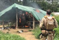PF desmonta acampamento em comunidade dominada por garimpeiros na terra Yanomami