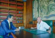 Lula autorizou Haddad a apresentar marco fiscal a Lira e Pacheco, diz Padilha