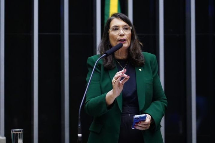 A deputada federal Bia Kicis (PL-DF).  Pablo Valadares/Câmara dos Deputados Fonte: Agência Câmara de Notícias