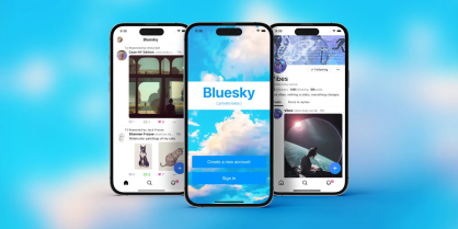 Rede social Bluesky, rival do Twitter