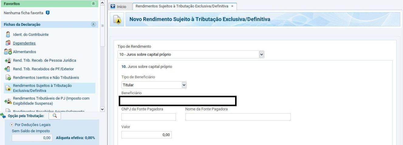 / Como declarar ações no IR - Imagem: Programa do Imposto de Renda 2023