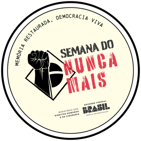 Selo da Semana do Nunca Mais / Ministério dos Direitos Humanos e da Cidadania