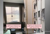 Mulher aluga apartamento no Rio de Janeiro e descobre que vista para o mar era falsa