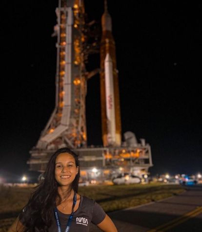 Em 2020, ela reuniu professores e interessados na área aeroespacial e fundou o Projeto ARES na PUC-Rio./ Reprodução