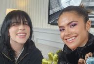 “Ela é incrível”; Maisa encontra Billie Eilish em São Paulo antes do Lollapalooza