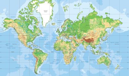 Entenda por que alguns países parecem maiores do que realmente são nos mapas