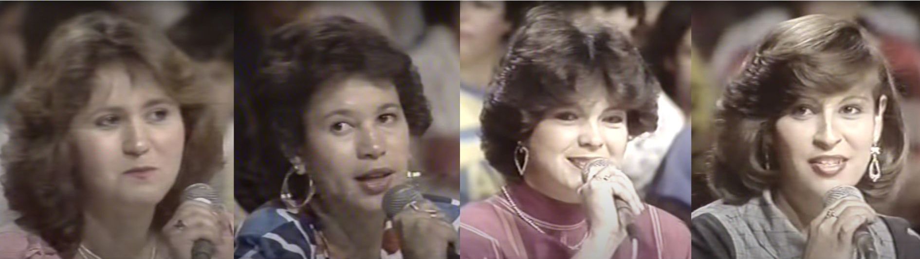 Algumas das garotas na casa dos 20 anos de idade, que foram apontadas por internautas por parecem mais velhas. / Reprodução