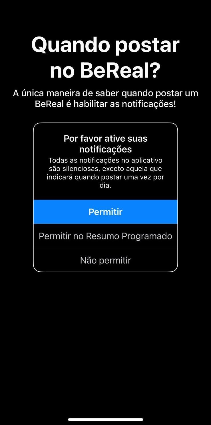 / Como entrar no Be Real?