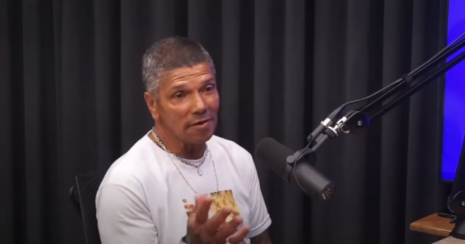 Pedrinho Matador em participação do Cometa Podcast, em 2021