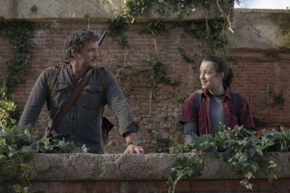 Pedro Pascal e Bella Ramsey na primeira temporada de "The Last of Us"