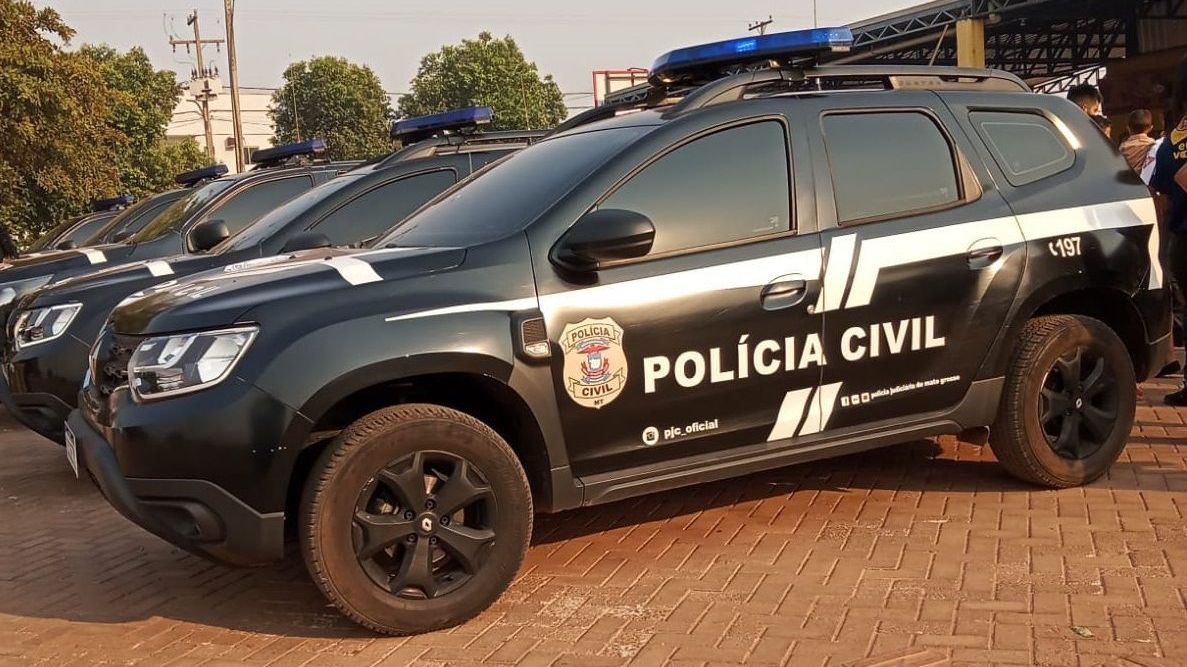 Viatura da Polícia Judiciária Civil Mato Grosso