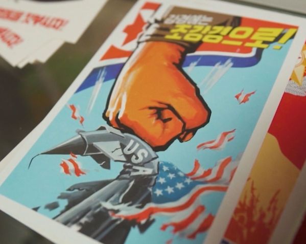 Propaganda norte-coreana contra os Estados Unidos / CNN