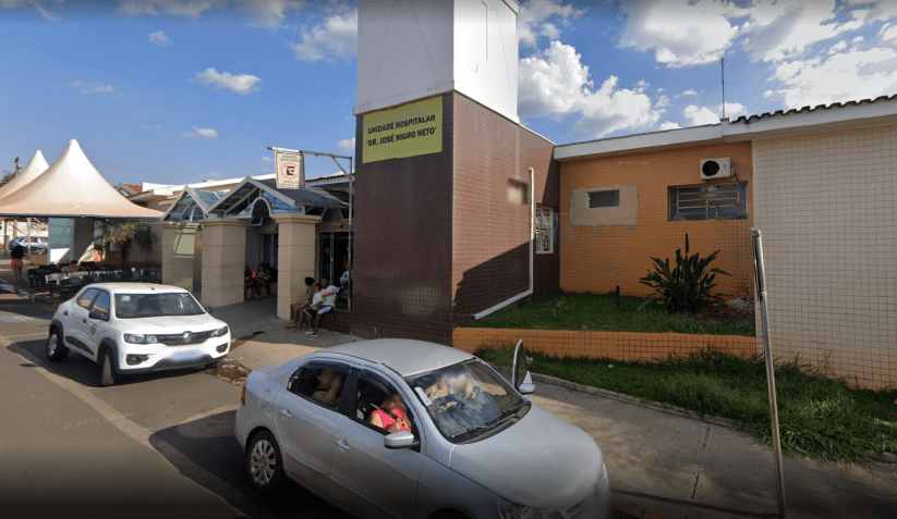 Hospital Dr. José Nigro Neto, na cidade de Américo Brasiliense, no interior de São Paulo. / Google Street View