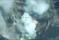 Vídeo captura momento de erupção em vulcão na Colômbia