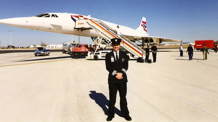 O ex-piloto John Tye recorda como era voar um supersônico Concorde / John Tye/Arquivo Pessoal