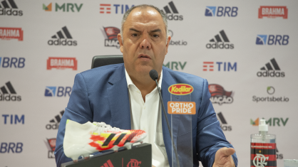 Marcos Braz é vice-presidente de futebol do Flamengo