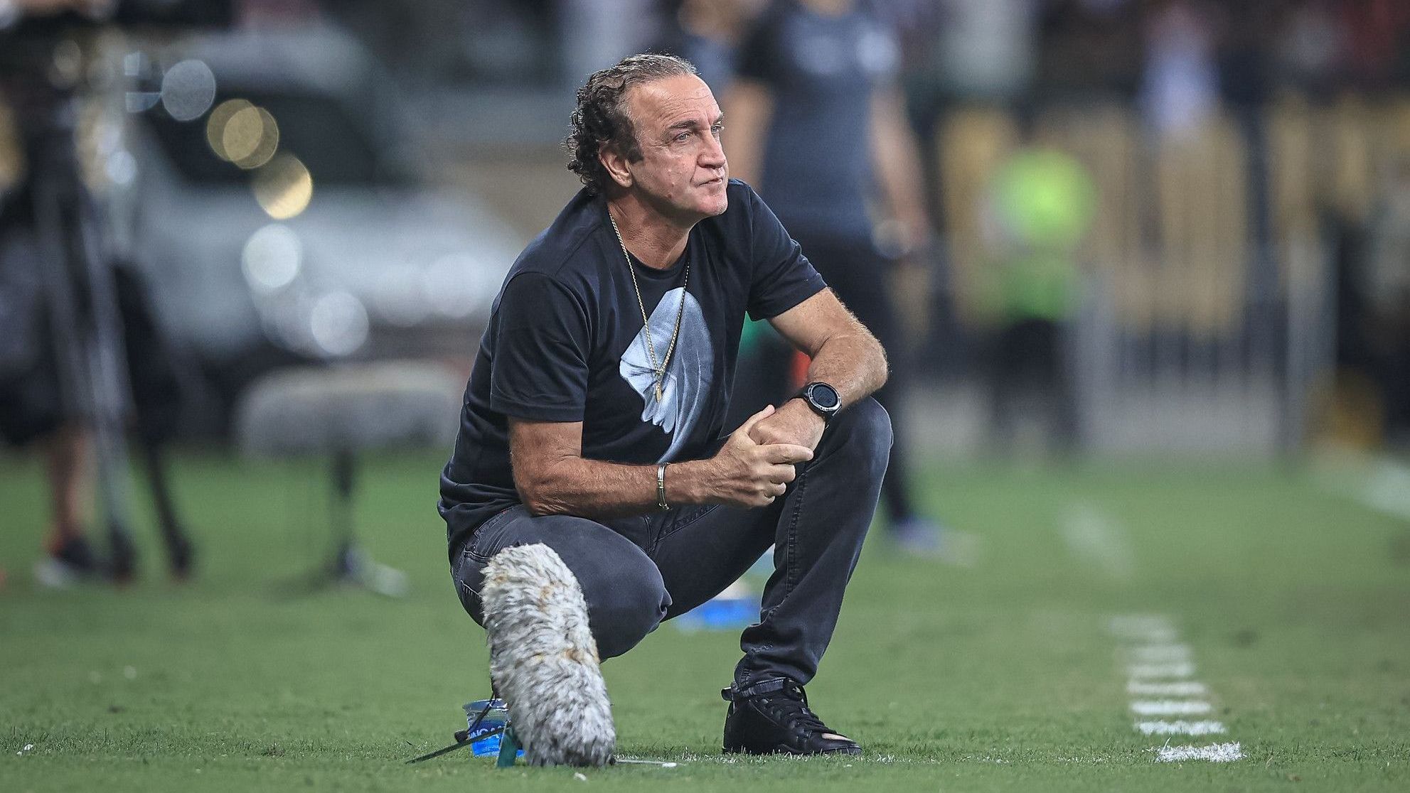 Cuca comandando o Atlético-MG no Brasileirão de 2022