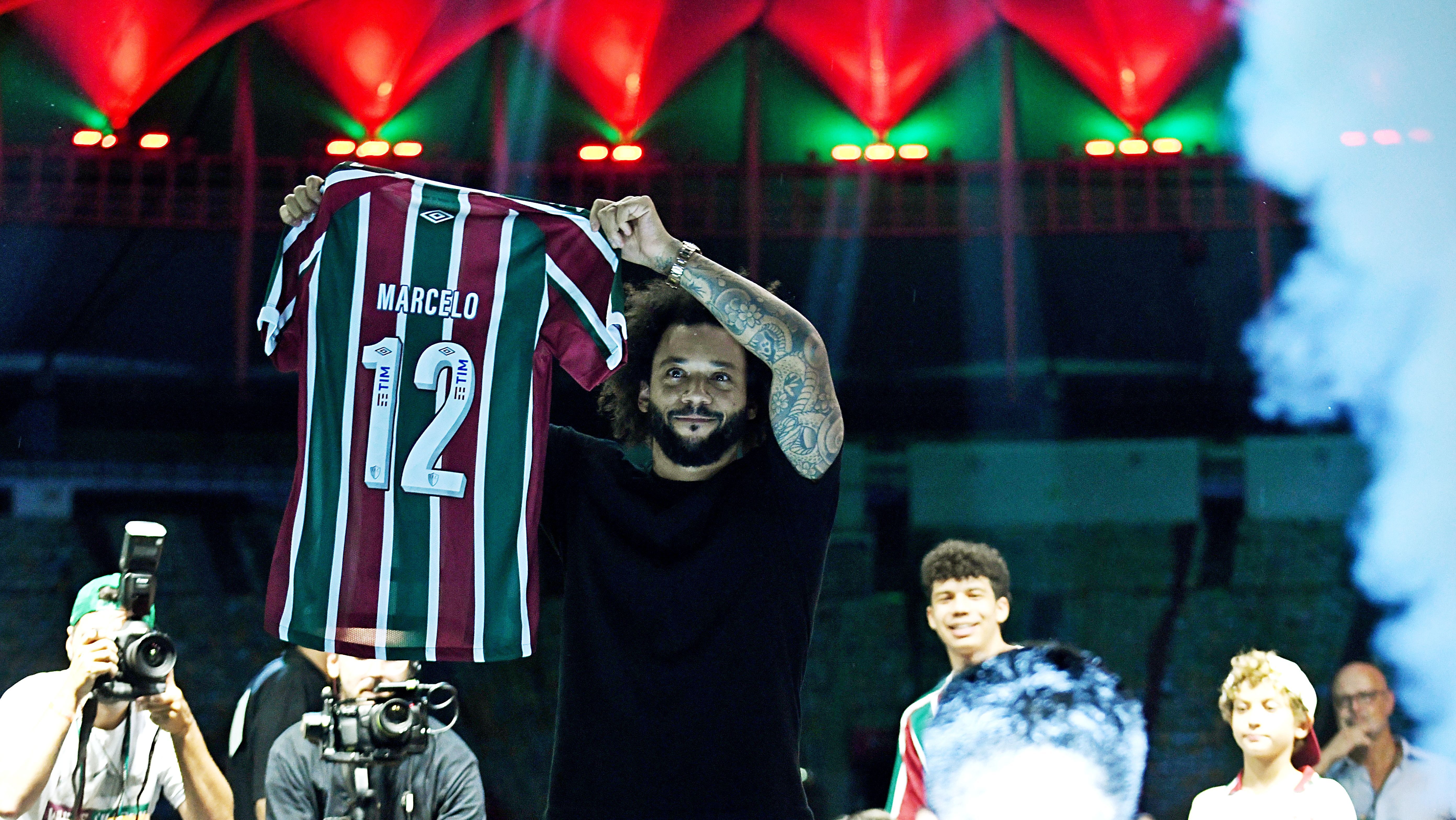 Marcelo no Maracanã