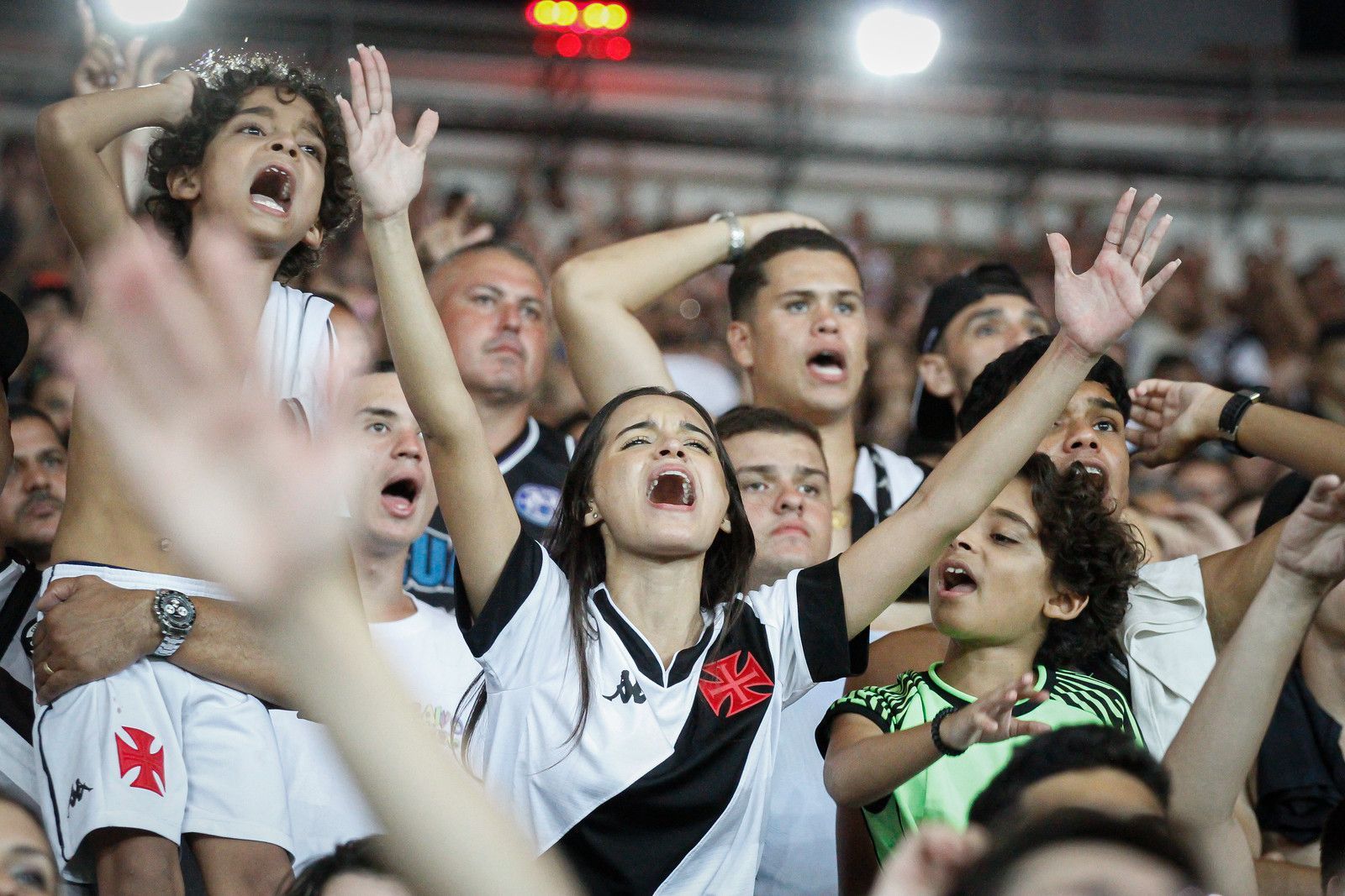 Torcida do Vasco em clássico contra o Flamengo no Maracanã