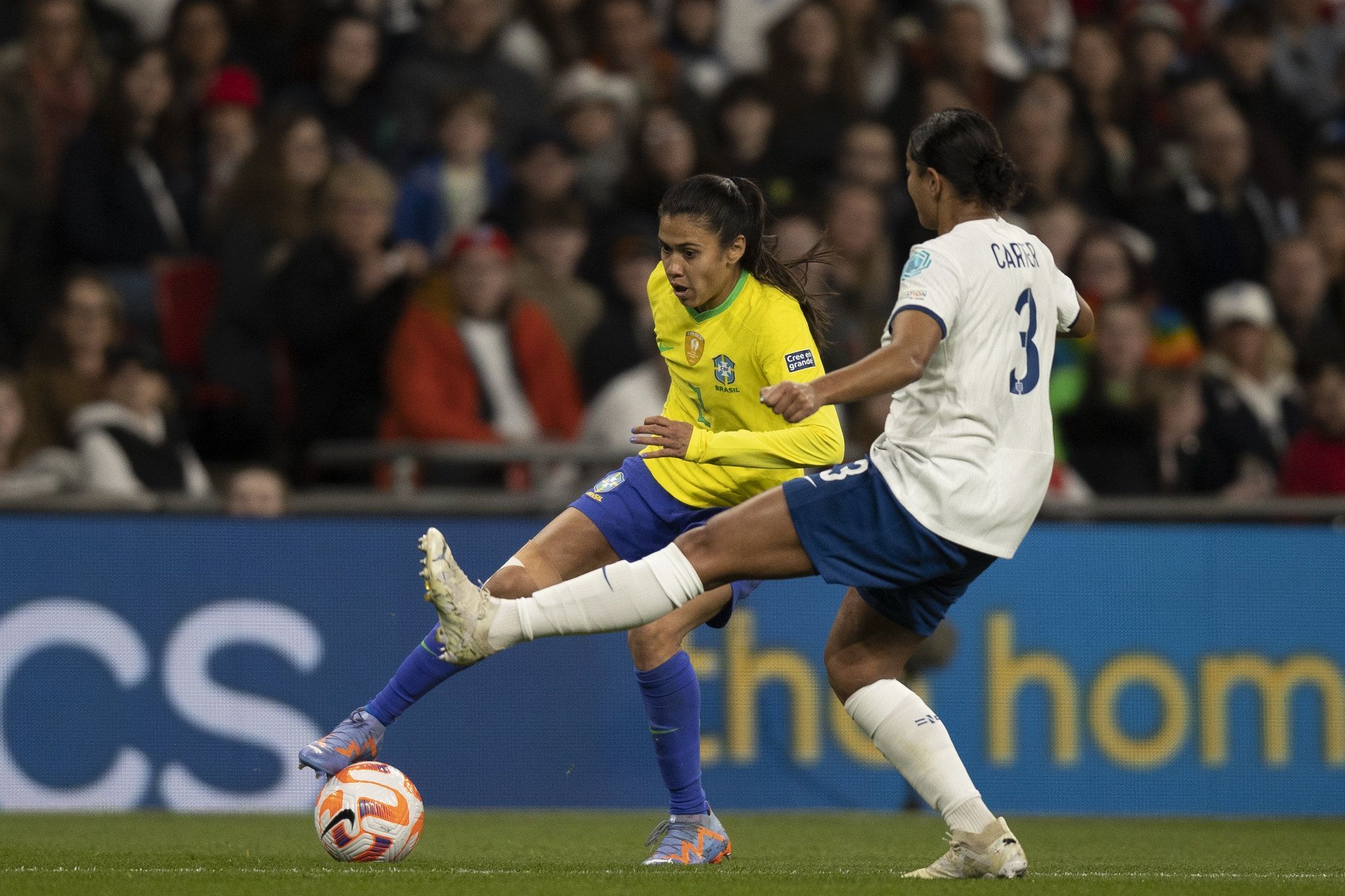 Seleção Feminina em partida