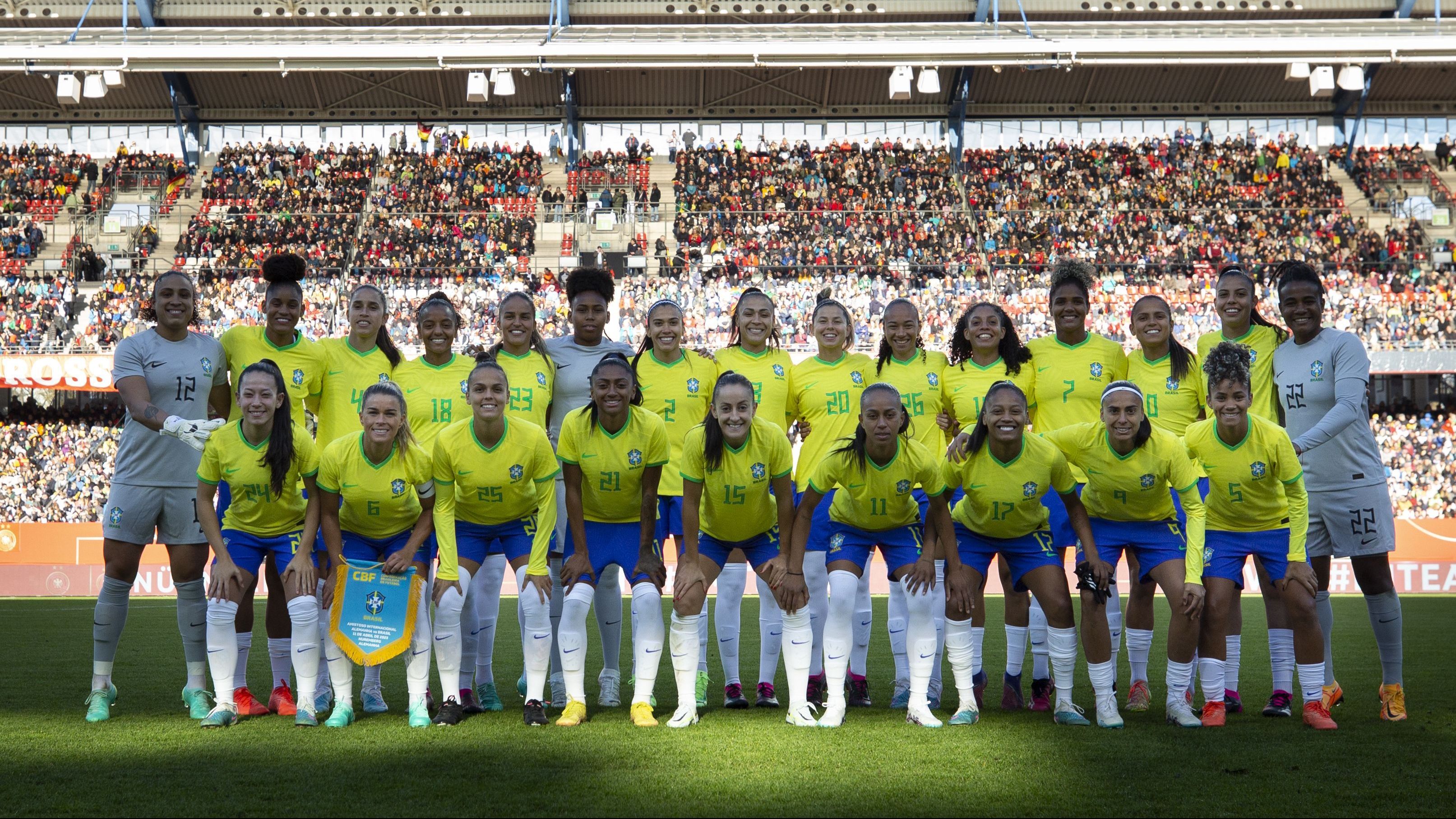 Seleção Feminina vence Alemanha em amistoso realizado na Europa.