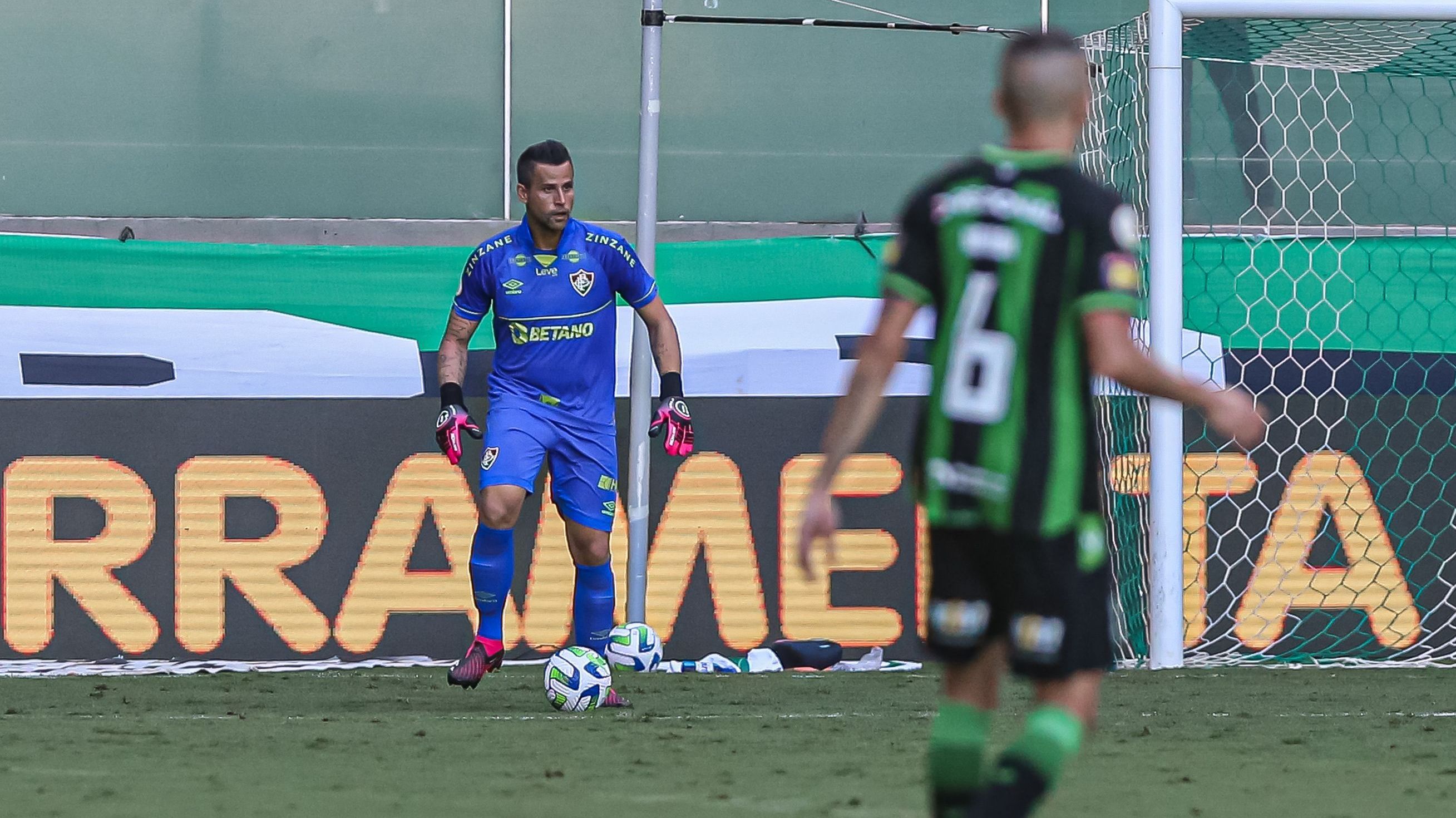 Fábio passou zerado na partida contra o América Mineiro
