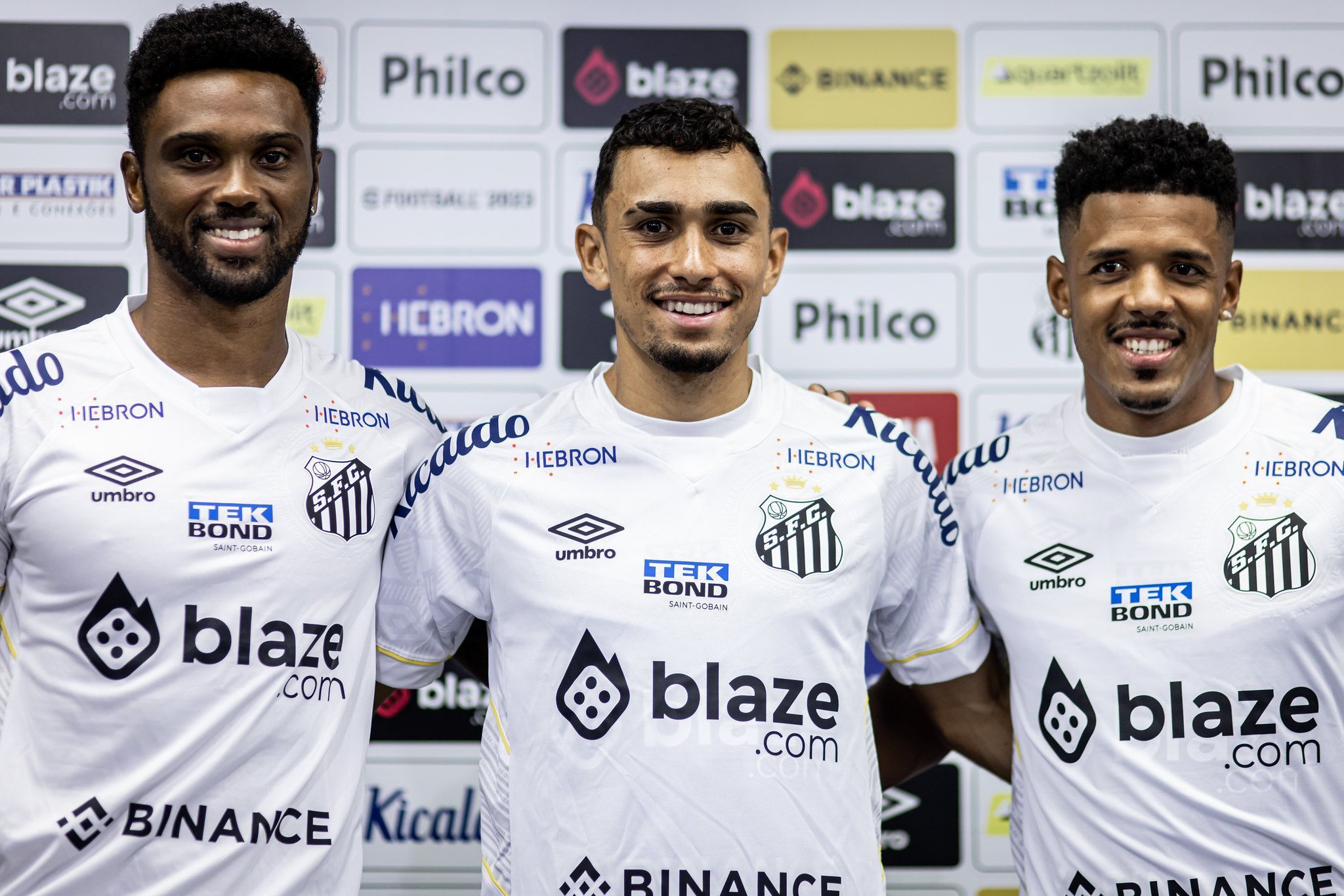 Bruno Mezenga, Gabriel Inocencio e Luan Dias