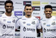 Santos anuncia trio de vice-campeões do Paulistão com o Água Santa