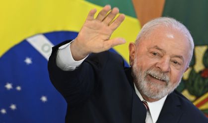 O presidente da república, Luiz Inácio Lula da Silva, participa da reunião ministerial pelos 100 dias de governo, realizada no Palácio do Planalto. 10/04/2023