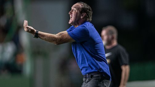 Cuca na estreia pelo Corinthians
