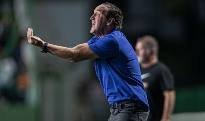 Cuca na estreia pelo Corinthians