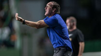 Cuca na estreia pelo Corinthians