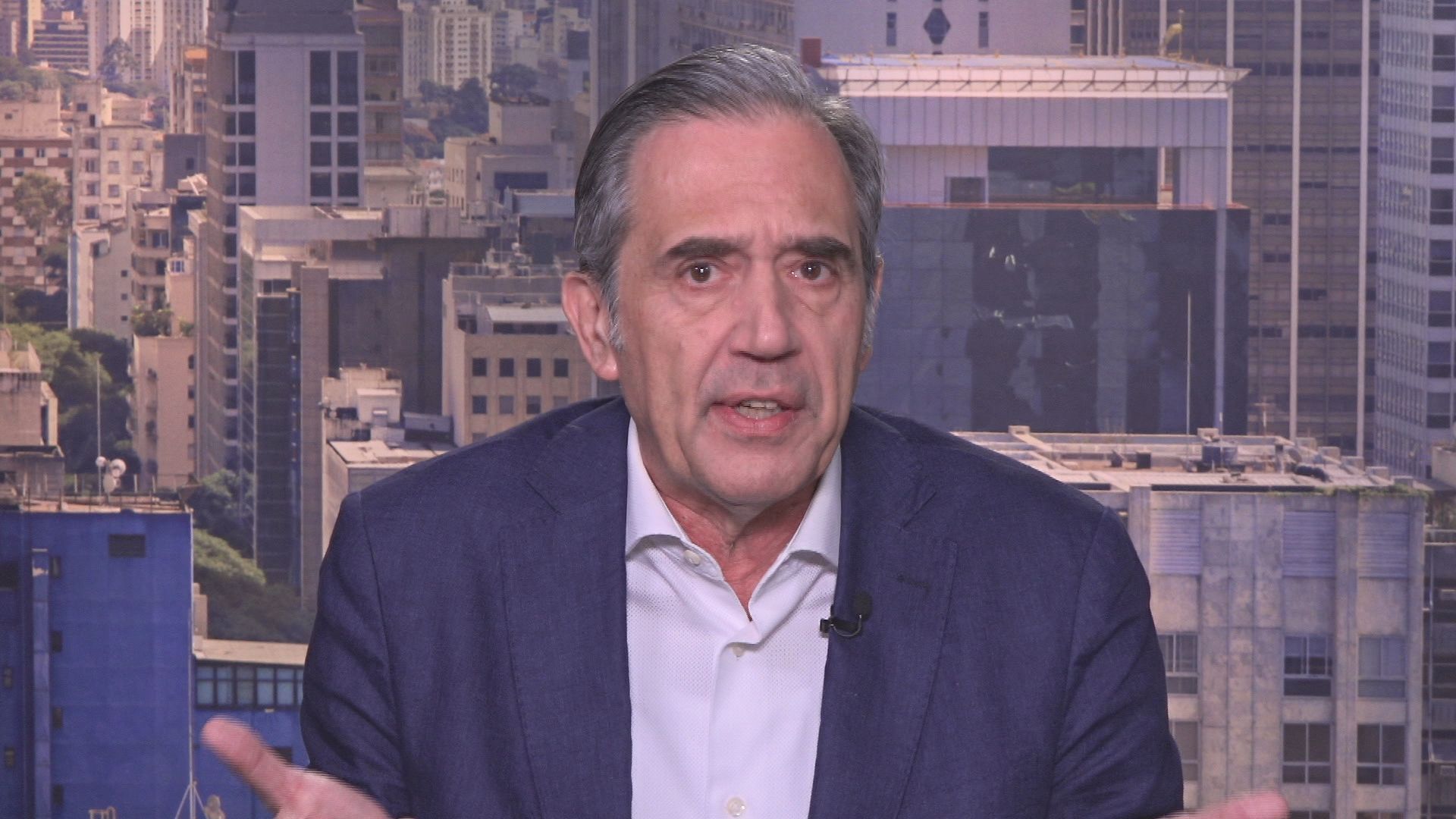 Marco Antonio Villa, comentarista da CNN