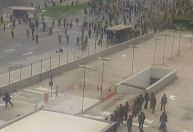 Imagens obtidas pela CNN mostram baixo contingente de segurança no Planalto e atuação do GSI