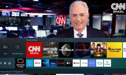 CNN Brasil estreia no Samsung TV Plus
