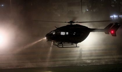 Arrival of former President Alejandro Toledo at the Barbadillo Prison in Lima,Peru