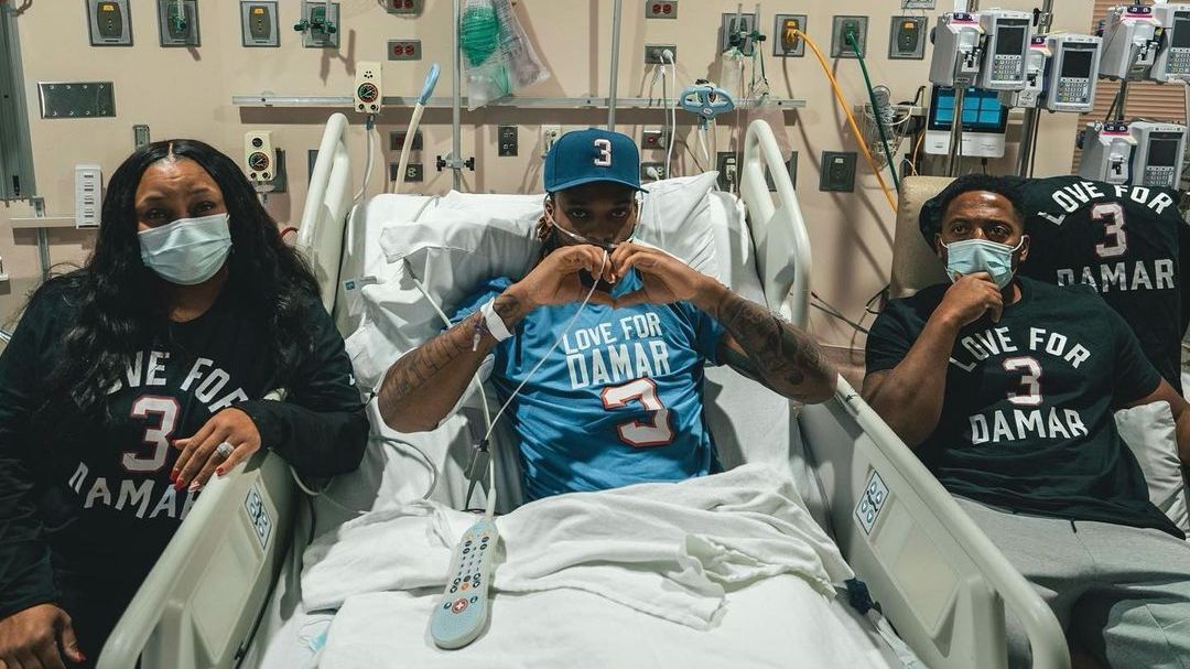 Damar Hamlin se recupera em hospital