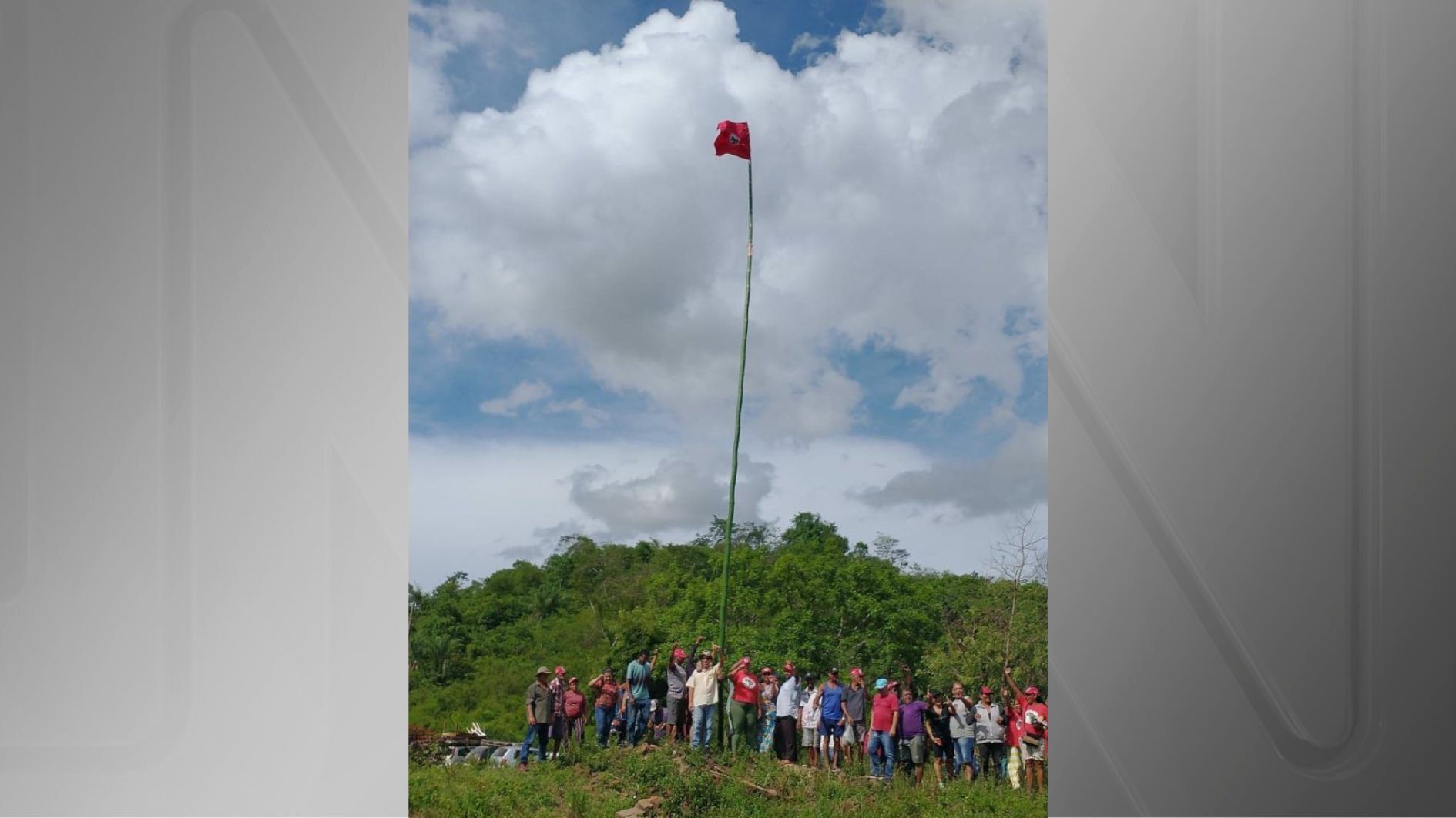 Invasão do MST em fazenda no interior de Pernambuco