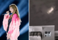Moradores de cidade nos EUA confundem luzes de show de Taylor Swift com OVNIs
