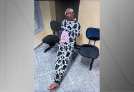 No Rio, mulher com chapéu de panda discute com homem vestido de vaca e caso acaba na delegacia