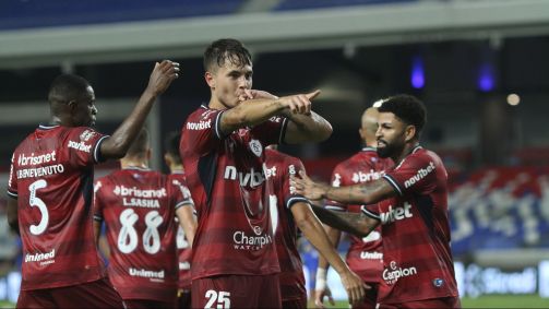 Zanocelo marcou seu primeiro gol com a camisa do Fortaleza