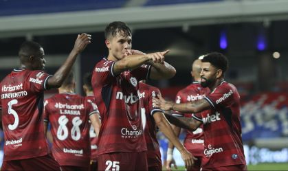 Zanocelo marcou seu primeiro gol com a camisa do Fortaleza