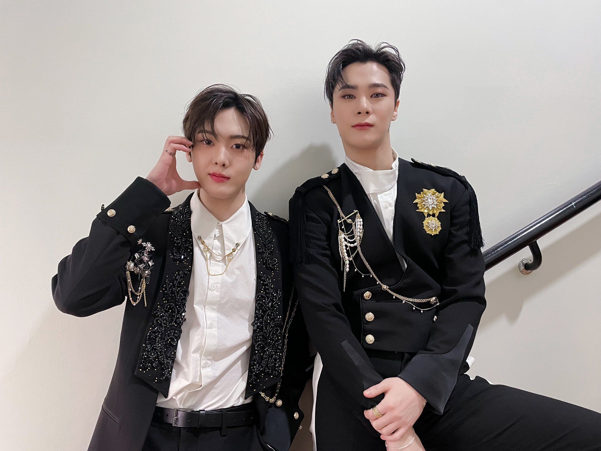 Moonbin e Sanha, do grupo de k-pop ASTRO/Reprodução/Twitter/Astro